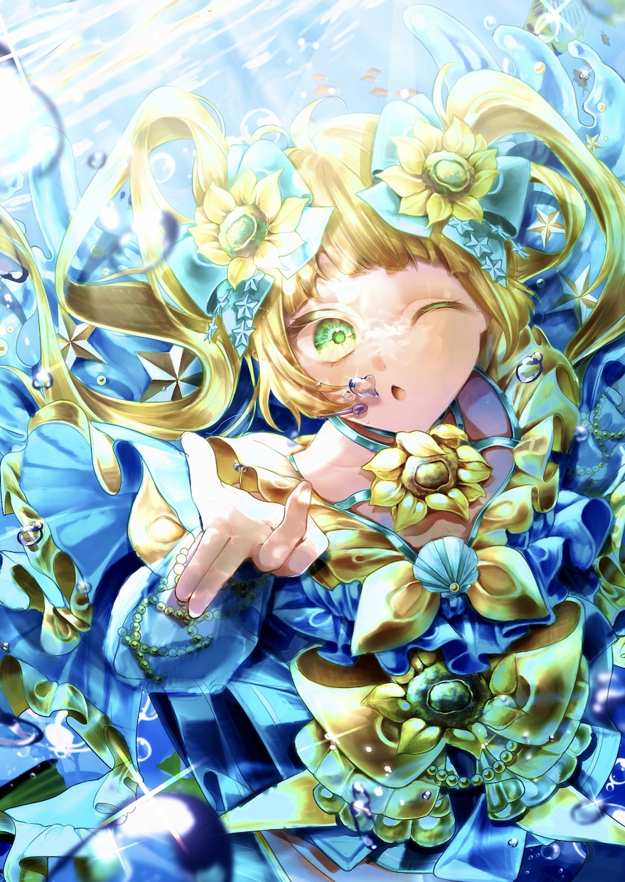 商用◎目を引く1枚絵、ビネットイラストを制作します サムネやMV、グッズ制作を考えている配信者様などへ！ イメージ8