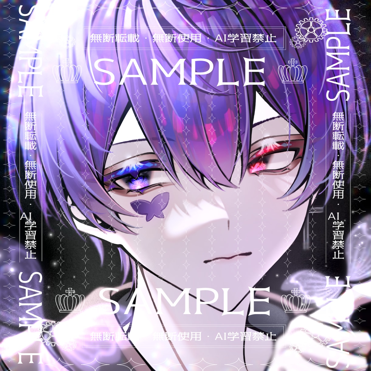 MV・サムネetc目を惹く映えるイラストを描きます 唯一無二でクリックしたくなるようなイラストを提供します‪☺︎ イメージ6