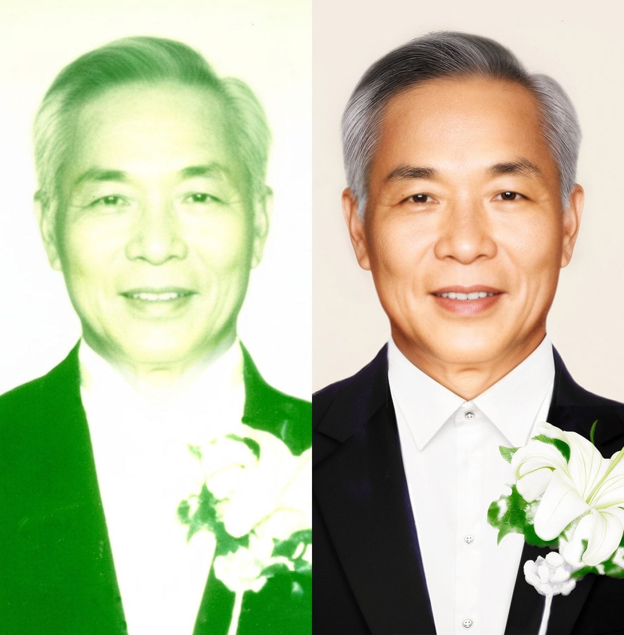 古い写真粗い写真を高画質カラー化し動画化もできます 驚くほど鮮明に、あなたの写真が生まれ変わります！ イメージ2