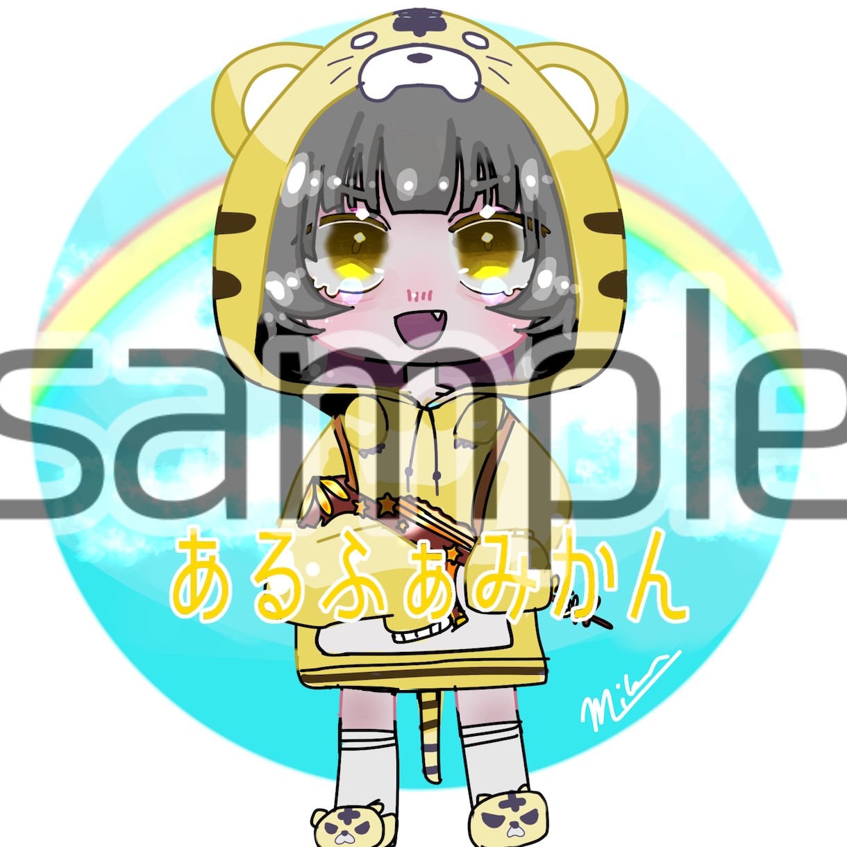 最短2週間！アイコン制作します ミニキャラ、デフォルメキャラです。ゲームキャラ対応してます。 イメージ2