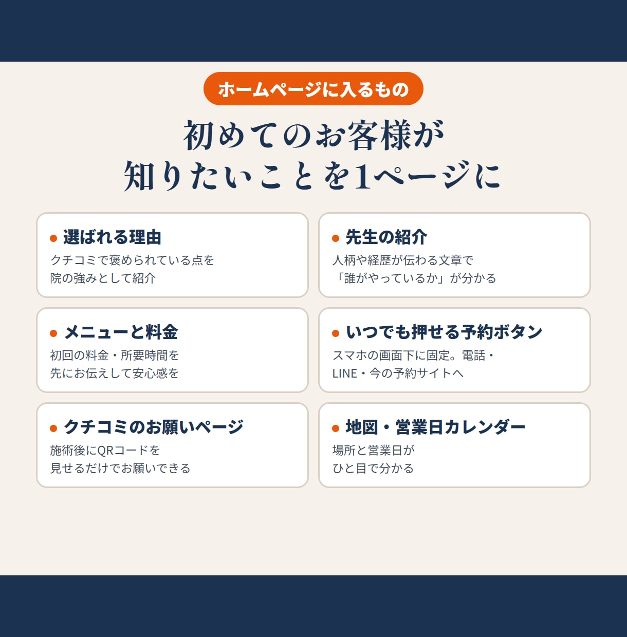 整体院専用HPを制作費0円・月額で作ります 公開後の修正・サーバー管理まで月額でまるごとお任せ イメージ2