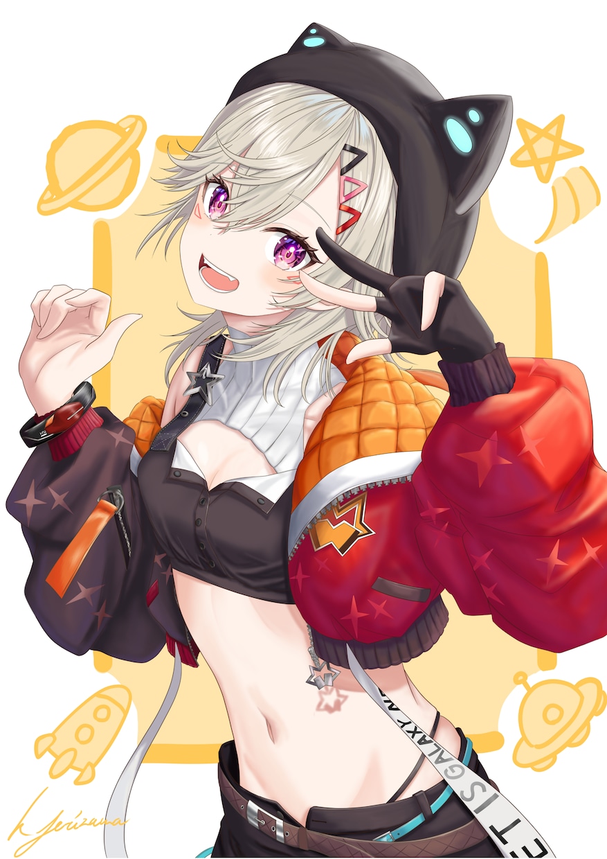オリジナルの美少女イラストを作成いたします 理想の一枚絵になるようにご依頼者様に寄り添って対応いたします イメージ2