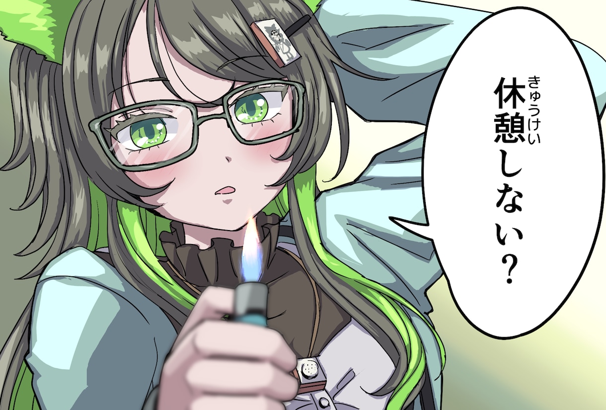 あなたの”うちの子”で1コマ漫画を制作します オリジナルキャラやご自身が登場する漫画を作ってみたい方に イメージ5