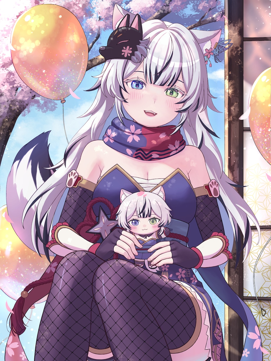 商用OK！動画用/立ち絵/グッズなどを承ります 厚塗りで、あなたの大切なキャラを丁寧に1枚絵に仕上げます！ イメージ4