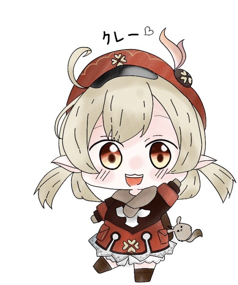 ミニキャラのイラストを作成します ミニキャラ描きます（オリジナル、推しキャラ） イメージ1