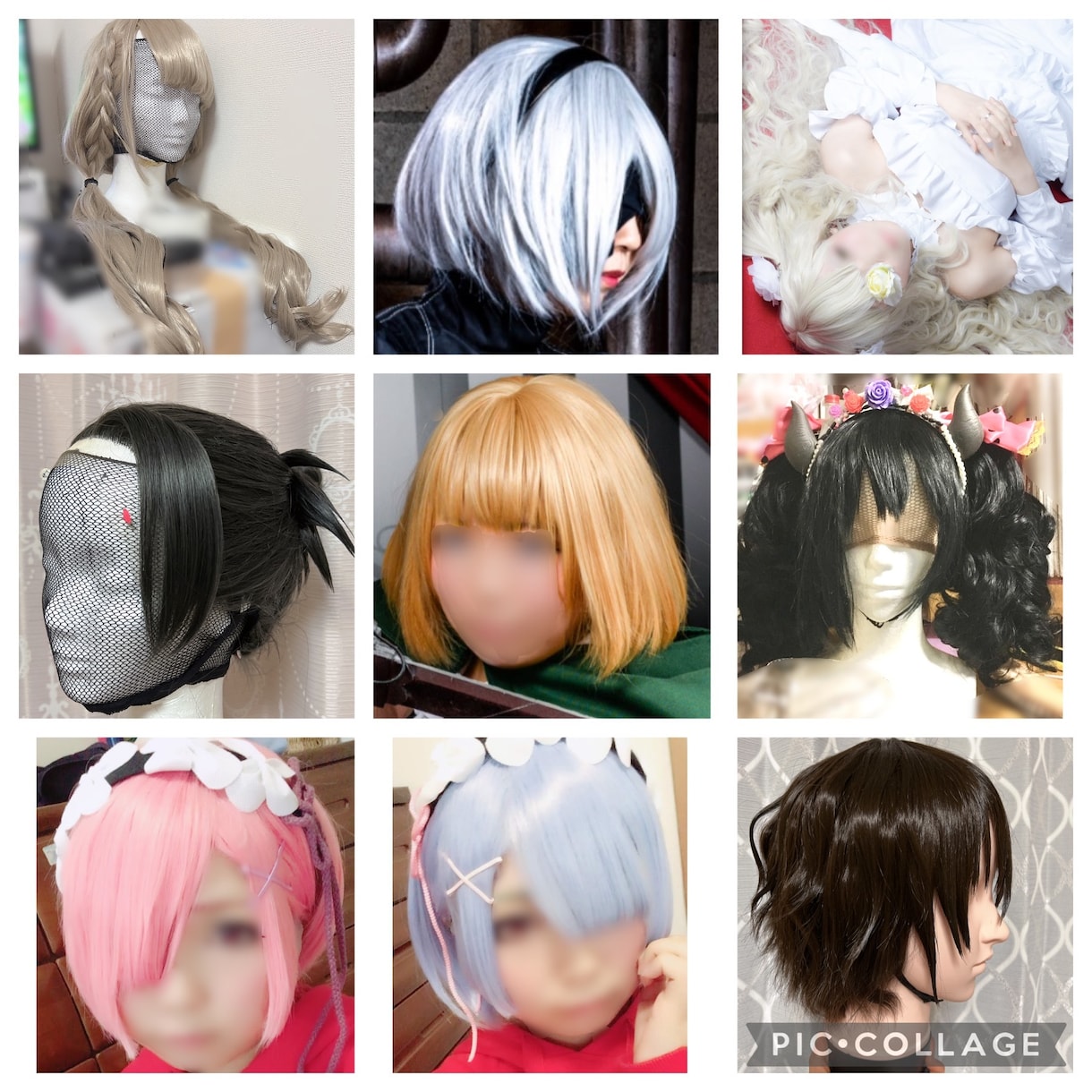 ウィッグオーダー受付ます ✂️コスプレイヤー歴12年✂️オーダーウィッグ作成します⚠︎ イメージ5