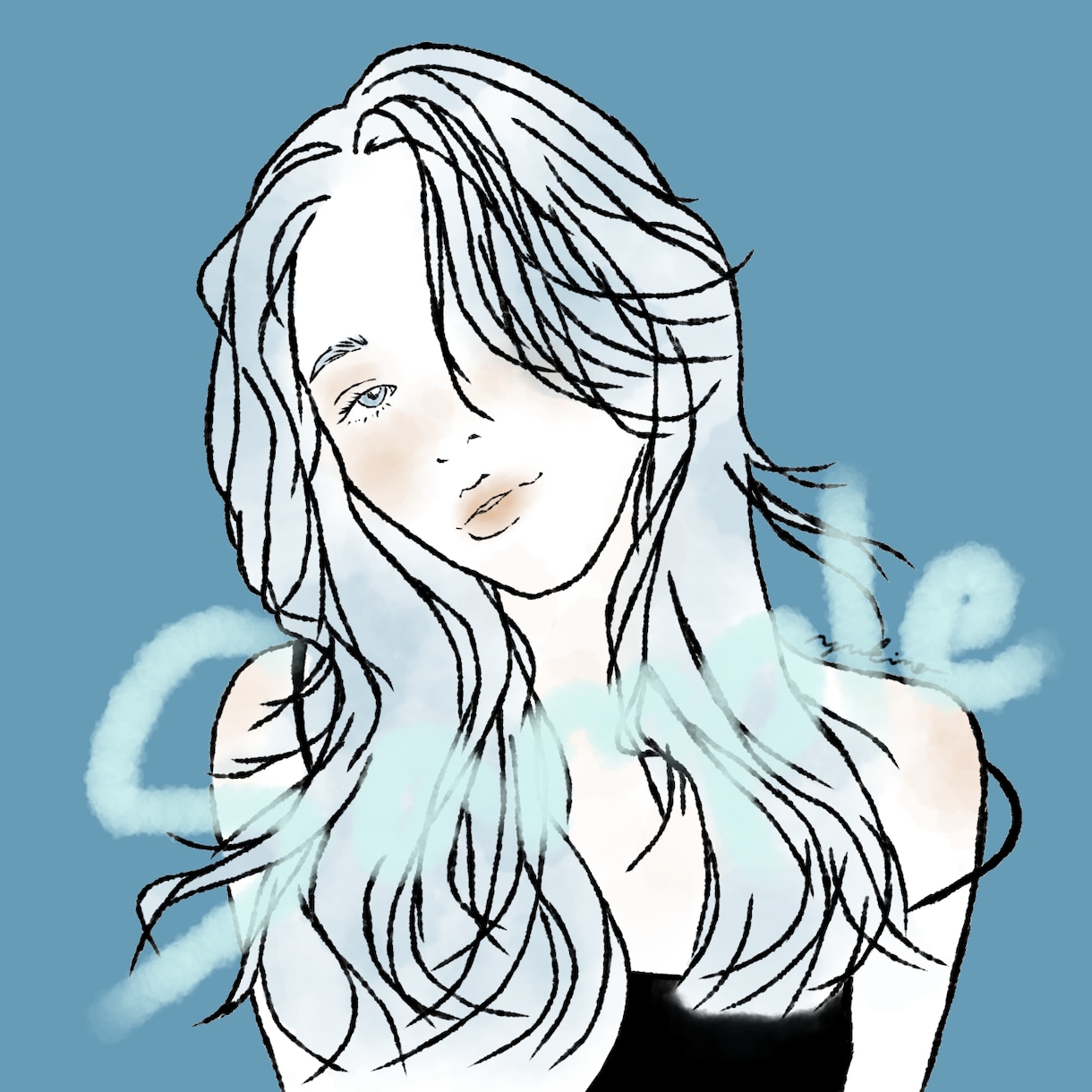 商用利用可！きゅんとトキメクお洒落な似顔絵描きます SNSのアイコンにどうぞお使い下さい！ イメージ2