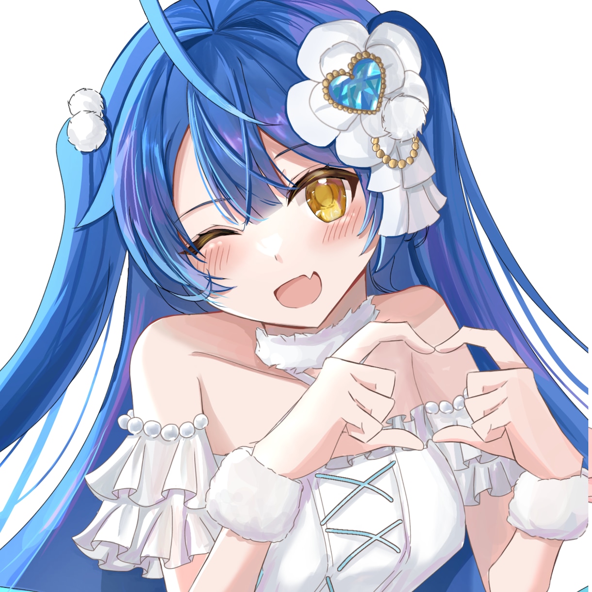 可愛いSNS用アイコンを作成します アニメ塗りorブラシ塗り可愛い選べるアイコンを描きます! イメージ3