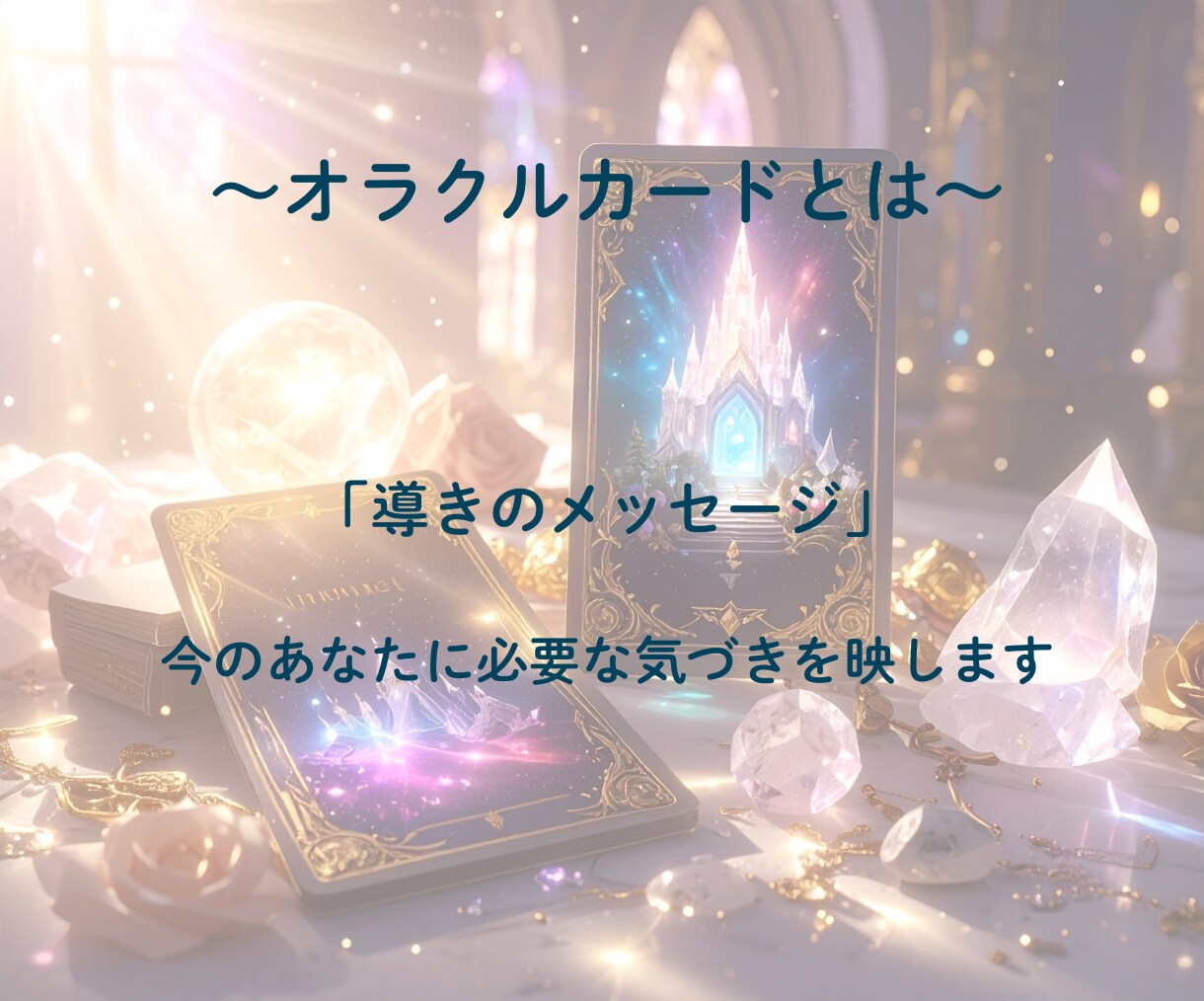 オラクルカードからあなたにメッセージをお届けします 〜✦1枚のカードであなたに癒しと気づきを✦〜 イメージ3