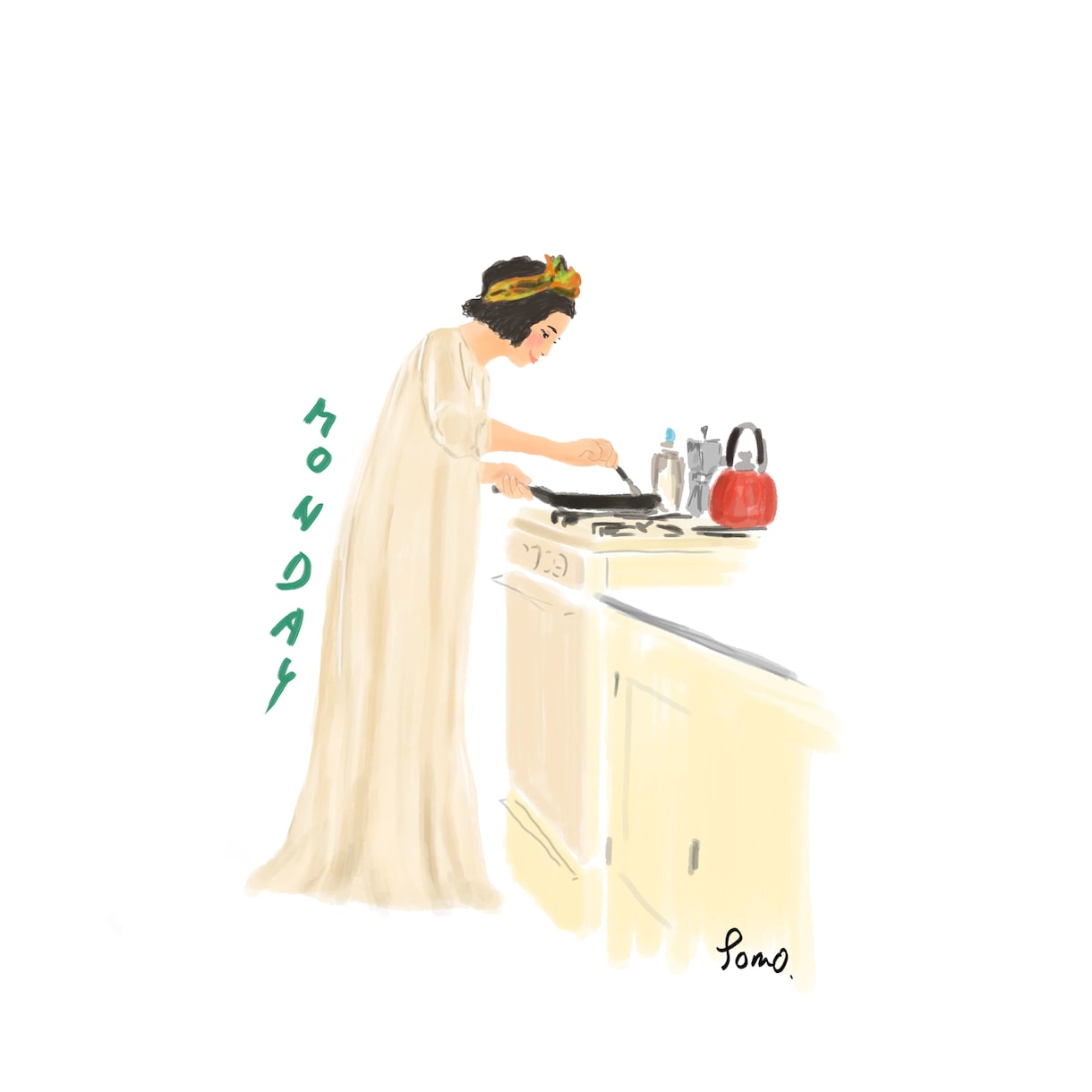 手書きタッチのオリジナルのイラストを描きます 個人・企業◎似顔絵、SNS、WEB、カタログ、広告、挿絵に イメージ5