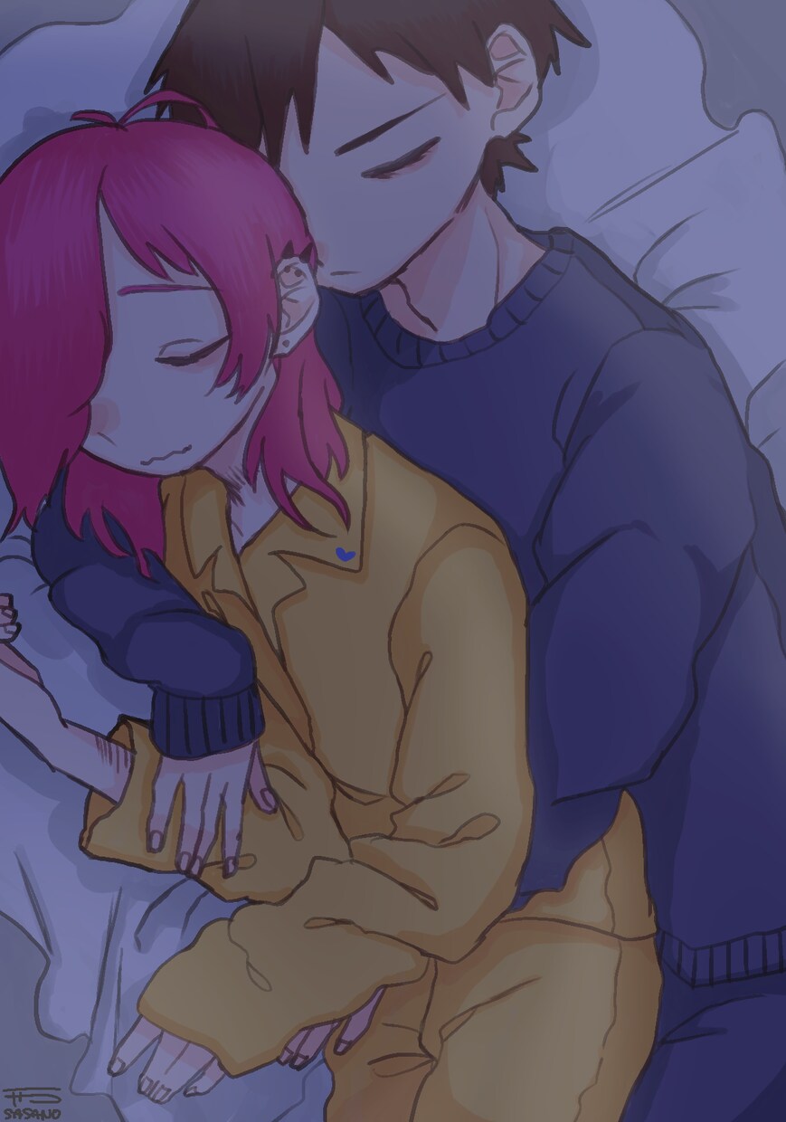 商用利用可！創作キャラ小説などの表紙絵を描きます 空気感のあるエモい絵や、薄暗い病んだ雰囲気が得意です！ イメージ1