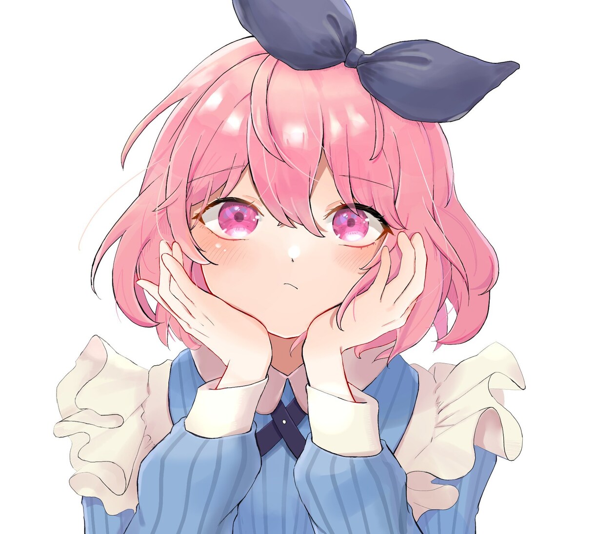 透明感のあるイラスト制作いたします アイコン、歌ってみた動画、サムネイル用など イメージ4