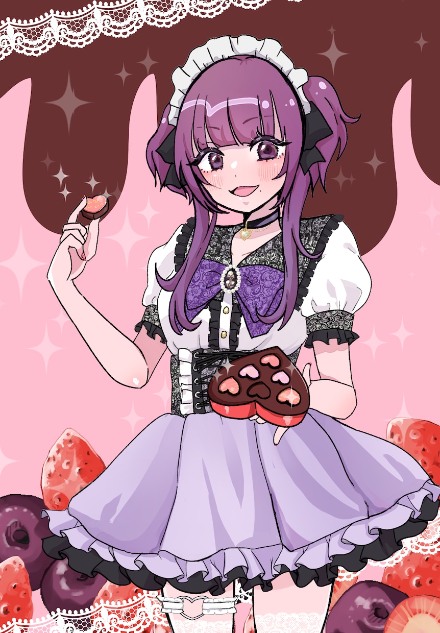 バストアップイラスト1枚を制作します かわいいイラストを様々な用途に使用可能！ イメージ2