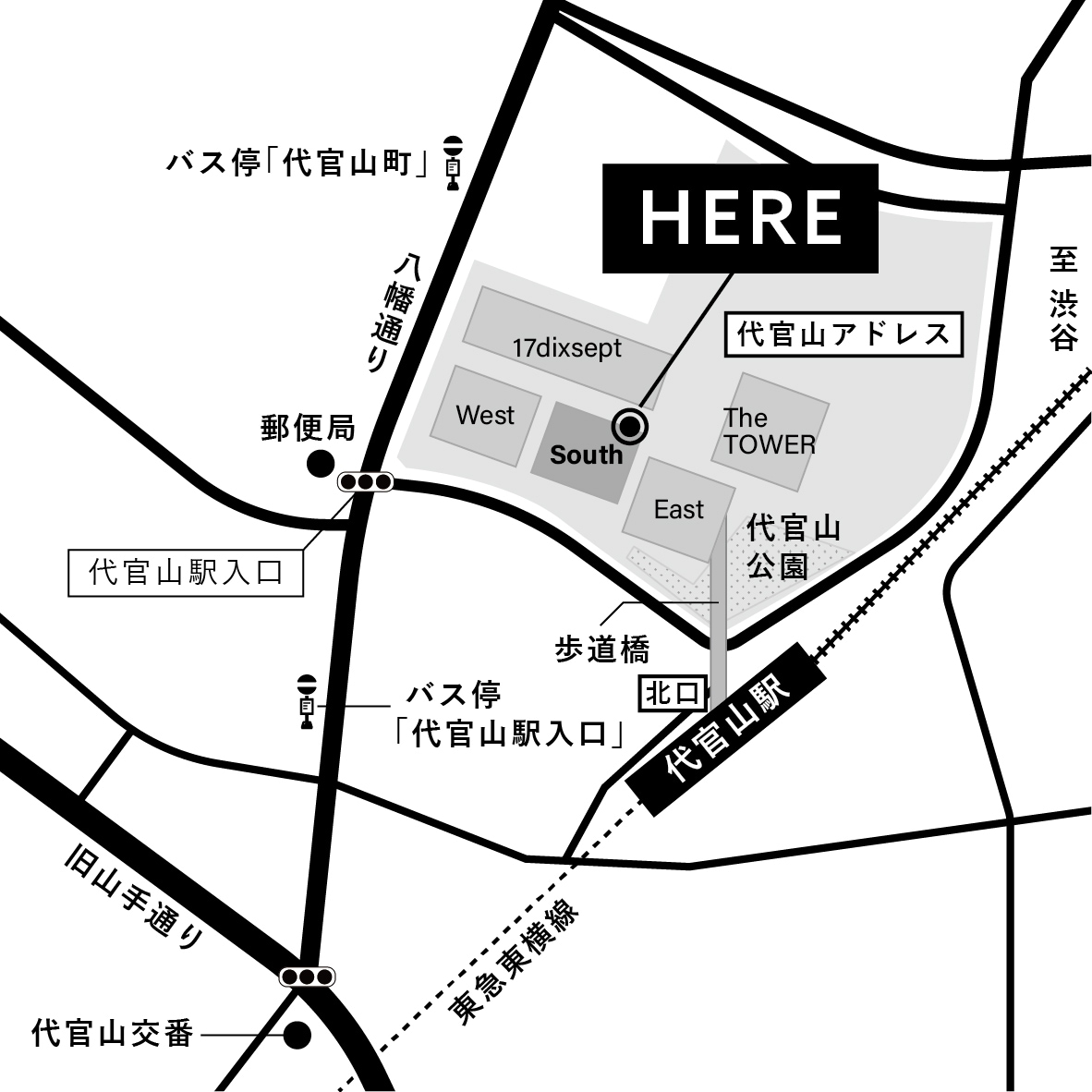 シンプルで伝わる◇印刷に強いモノクロ地図制作します 名刺・チラシ・ショップカード対応◇全国対応｜修正無制限 イメージ2