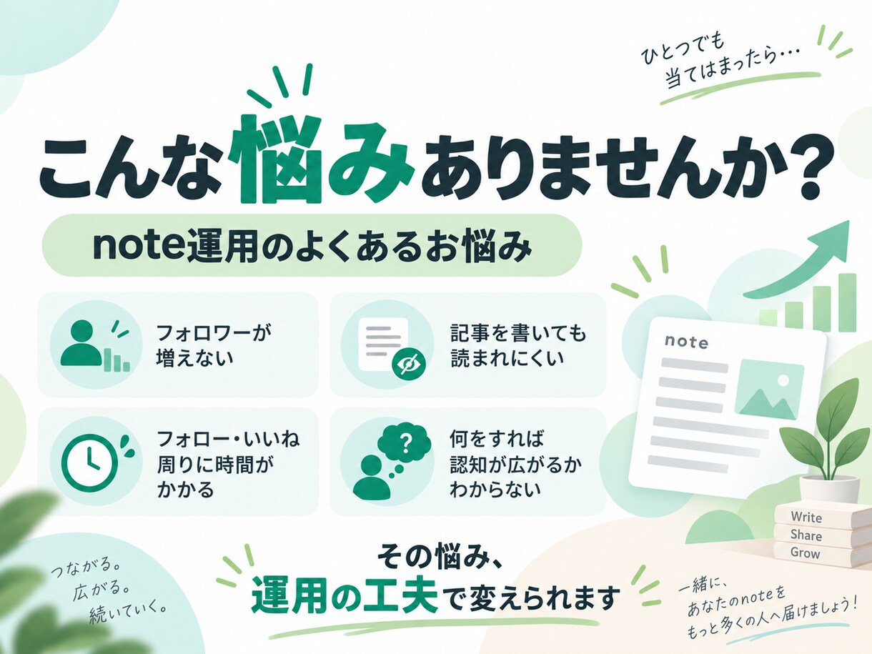 noteのフォロー・いいね周りを代行します 総フォロワー5,000超の経験でnote集客支援 イメージ6
