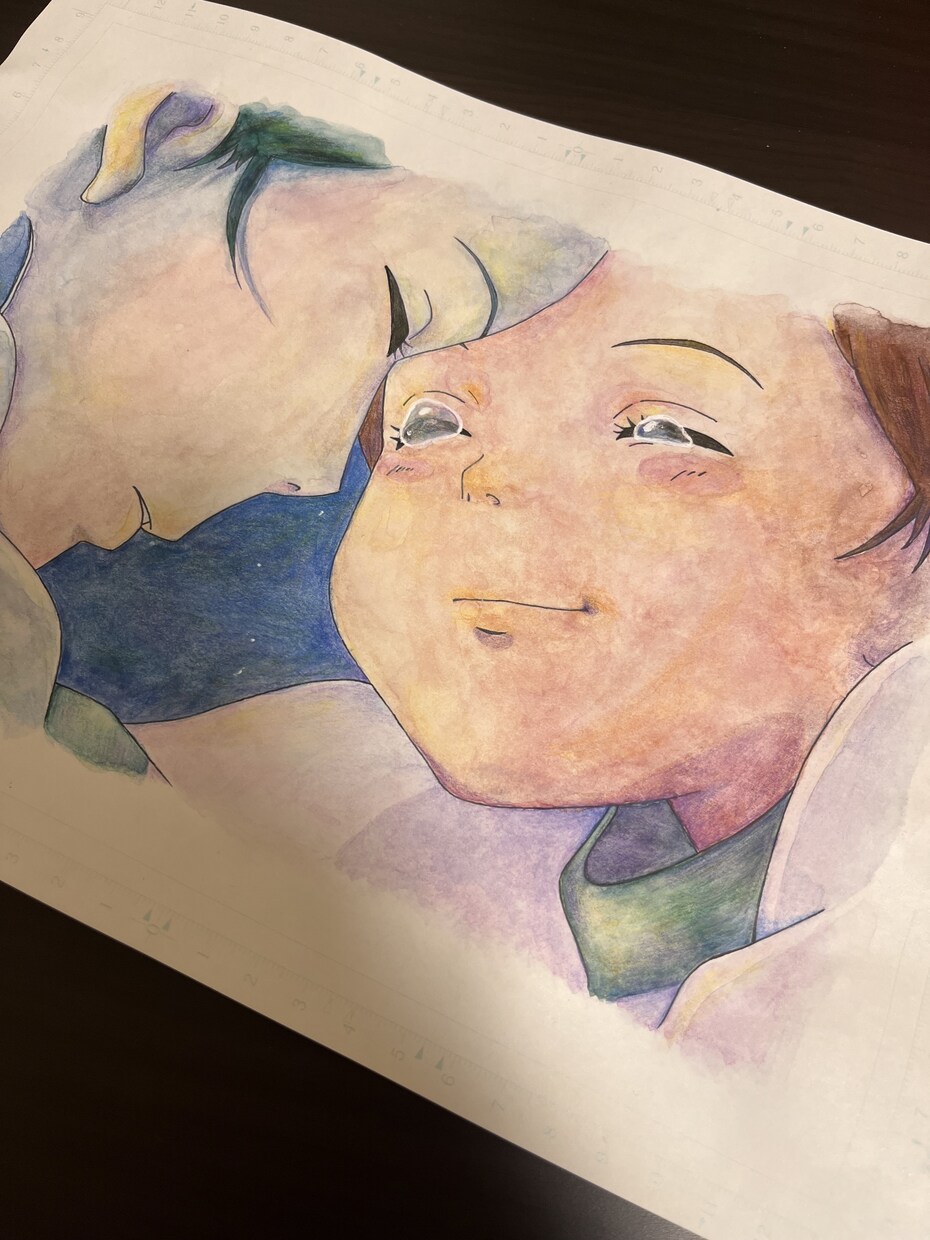 お好きなイラストに水彩画風にアレンジします 【簡単】好きなイラストとベースカラーを伝えるだけ♪ イメージ3