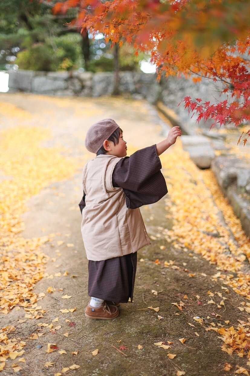 七五三3歳　セパレート着物製作します 【持ち込み生地】セパレート着物3歳七五三／完全オーダーメイド イメージ1