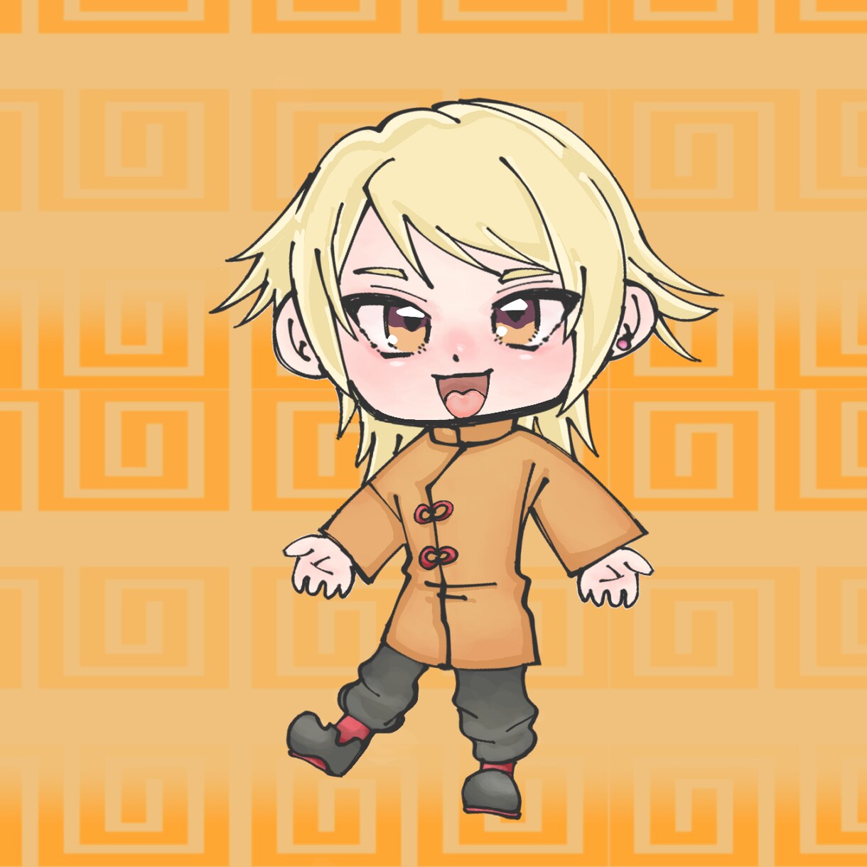 夢絵．ちびキャラ．アイコン．1枚絵．描きます 好きなポーズで夢絵を作ろう~！！ イメージ3