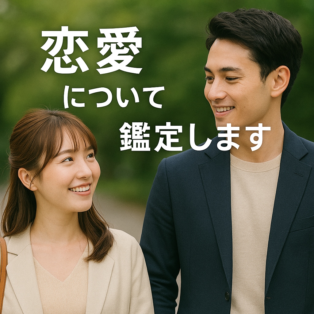 恋愛を周易で鑑定します 鑑定歴３０年。誠心誠意鑑定いたします。 イメージ1