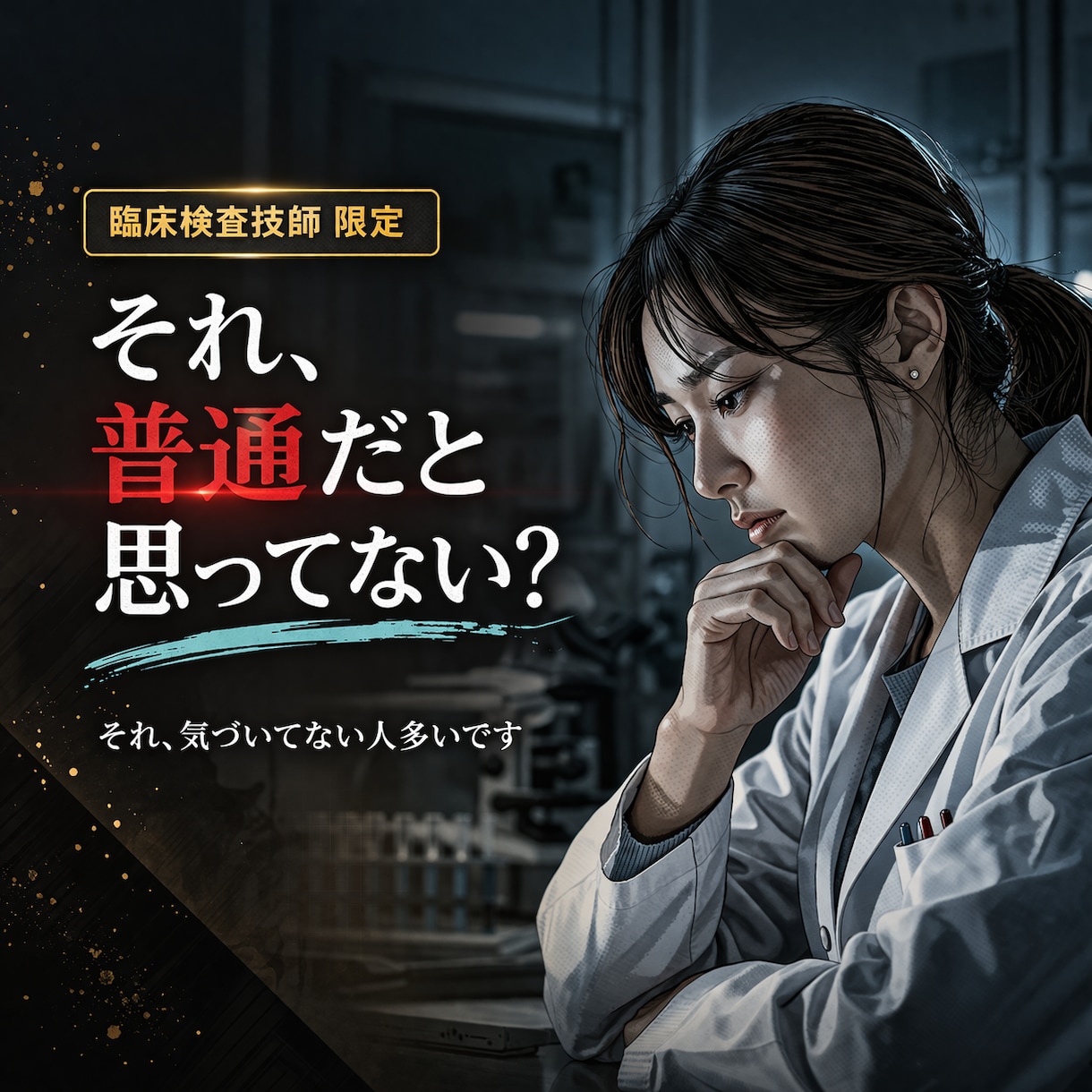 転職迷う臨床検査技師へ、状況整理します 転職すべきか、今の職場に残るべきか整理します。 イメージ1