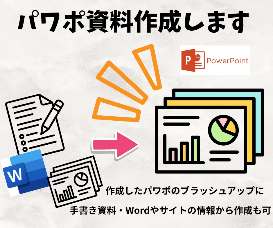 パワーポイント資料作成・デザイン清書いたします 手書き・写真からプロ級パワポ作成！丸投げ＆要約も対応します イメージ1