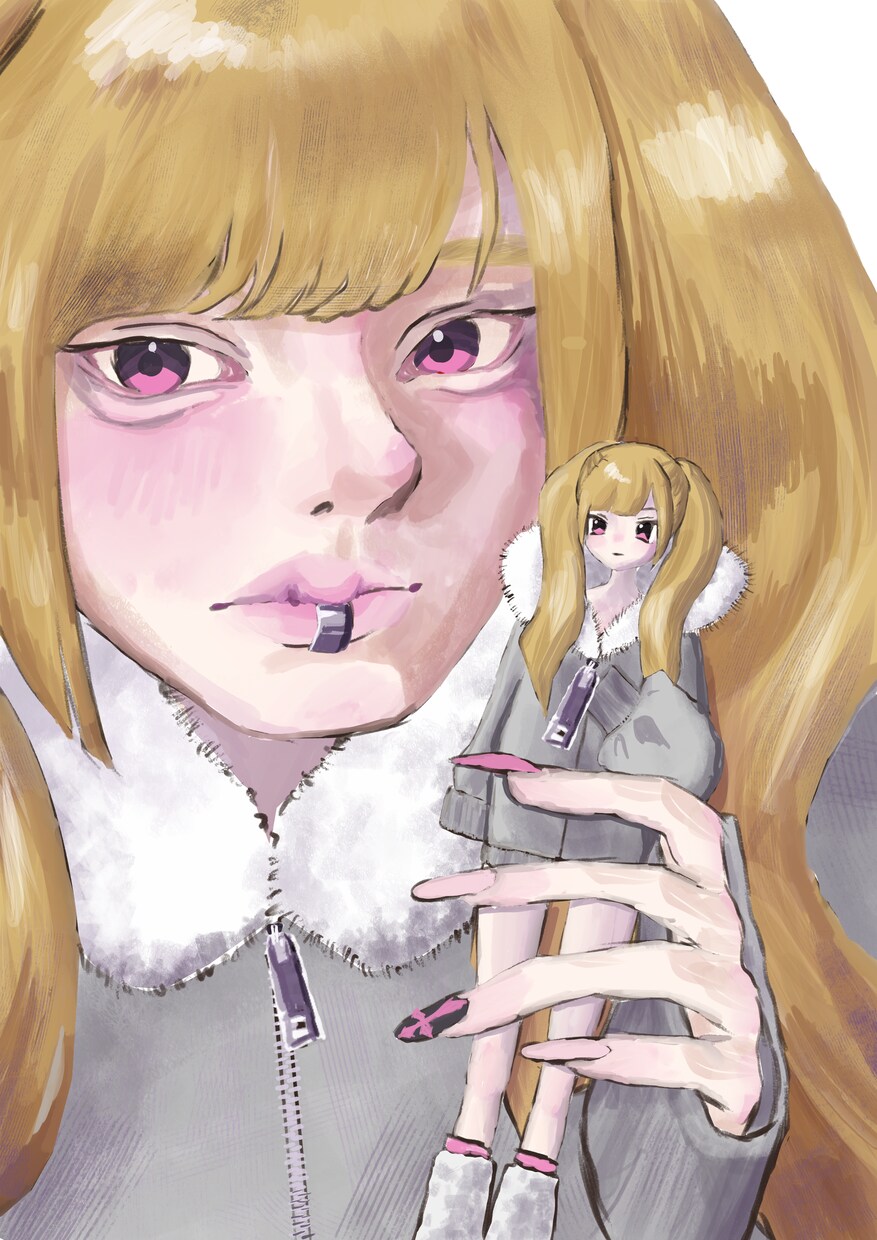 今っぽいイラストを厚塗りで描きます SNSアイコン/サムネ/立ち絵/挿絵などに イメージ2