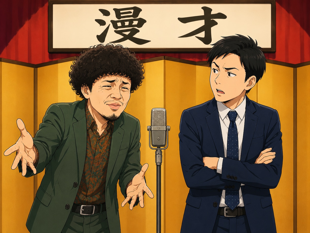 漫才ネタを作成・添削します 「ウケる」「伝わる」漫才を作成・添削します！ イメージ1