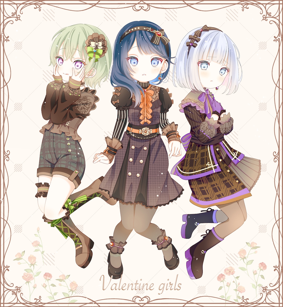 可愛くて綺麗で丁寧なイラストを描きます アイコン、キャラデザ、立ち絵、一枚絵などお描きします。 イメージ1