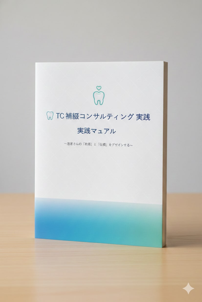 歯科医院での初めての補綴コンサルを教えます 補綴カウンセリング実践ロープレ集〜売り込まず信頼を得る会話術 イメージ1
