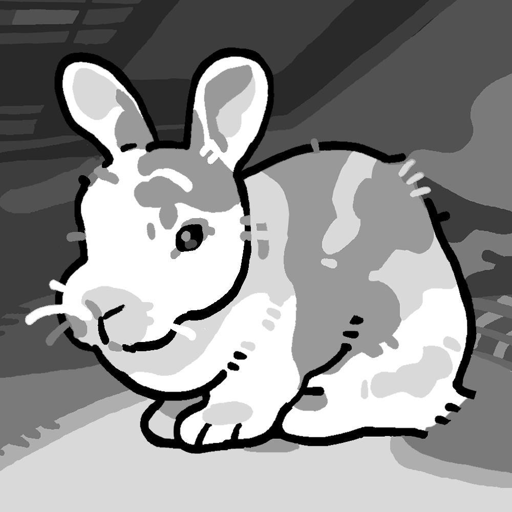 ペットのグレーのデフォルメイラストを描きます デフォルメした絵はこちらで承ります！ イメージ1