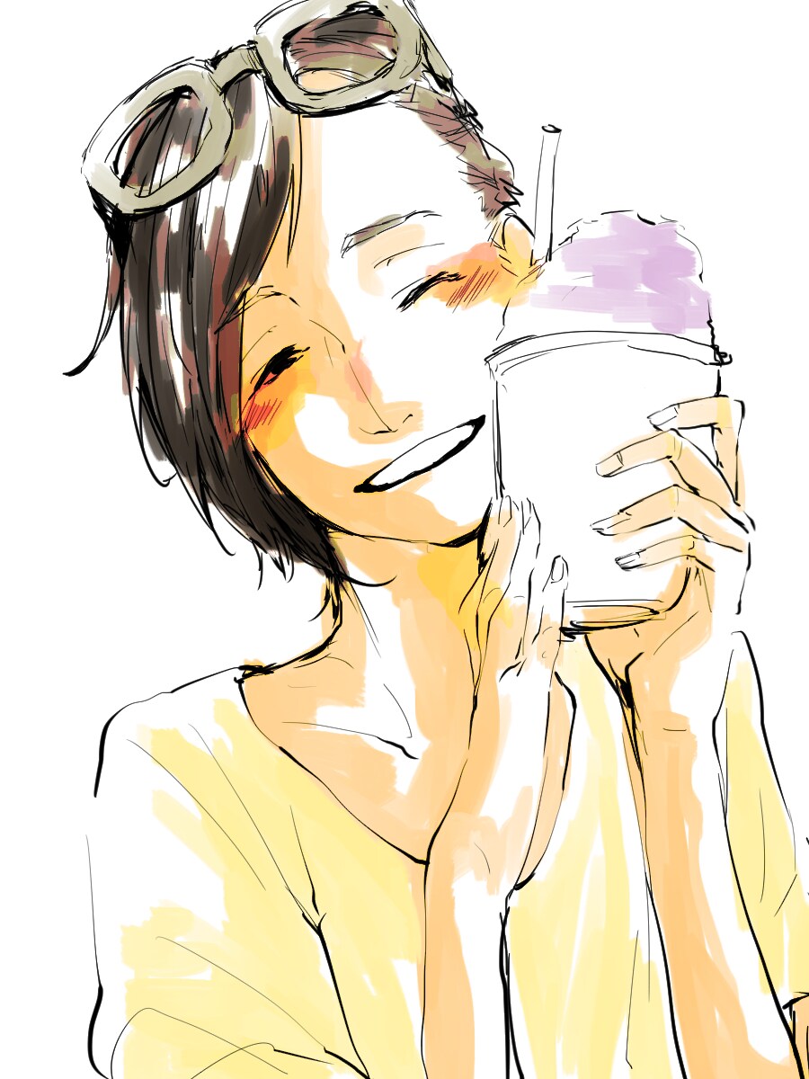 短期納品で暖かい感じのイラストを描きます 知り合いへのプレゼントやアイコンに イメージ1