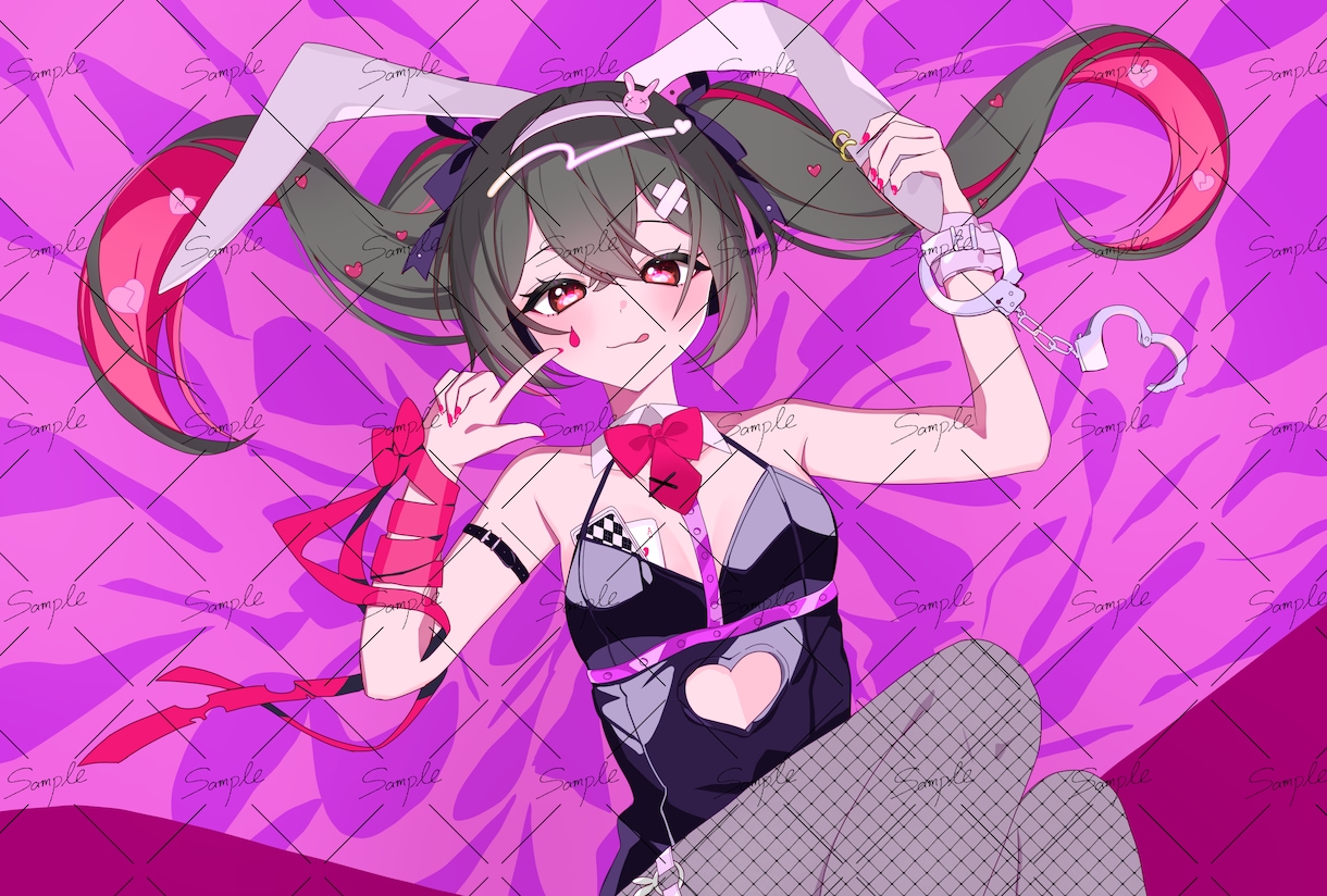 歌ってみた用イラストを作成します 本家に寄せたテイストでお描きします！描きおろしも可能です！ イメージ9