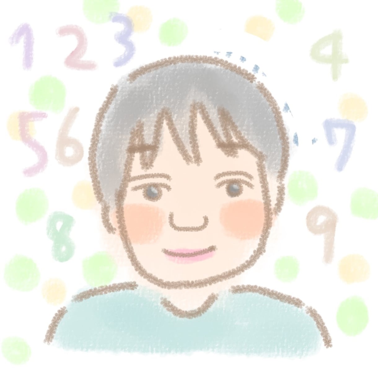 シンプルな似顔絵描きます 可愛らしいほんわかした似顔絵を！ イメージ1
