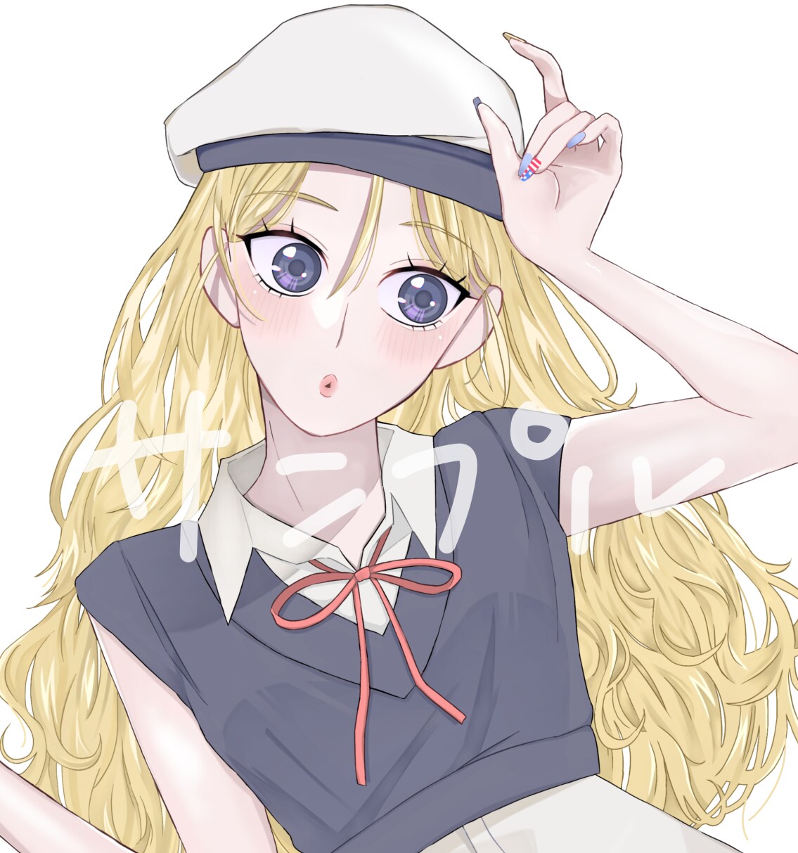 かわいい女の子イラストを提供します バストアップのアイコンイラストを作成させていただきます イメージ1