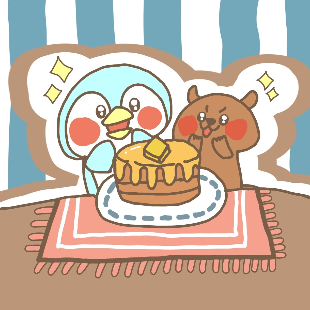 ゆるっとした動物をかきます アイコンや、おたよりの挿絵にもお使いできます！ イメージ3
