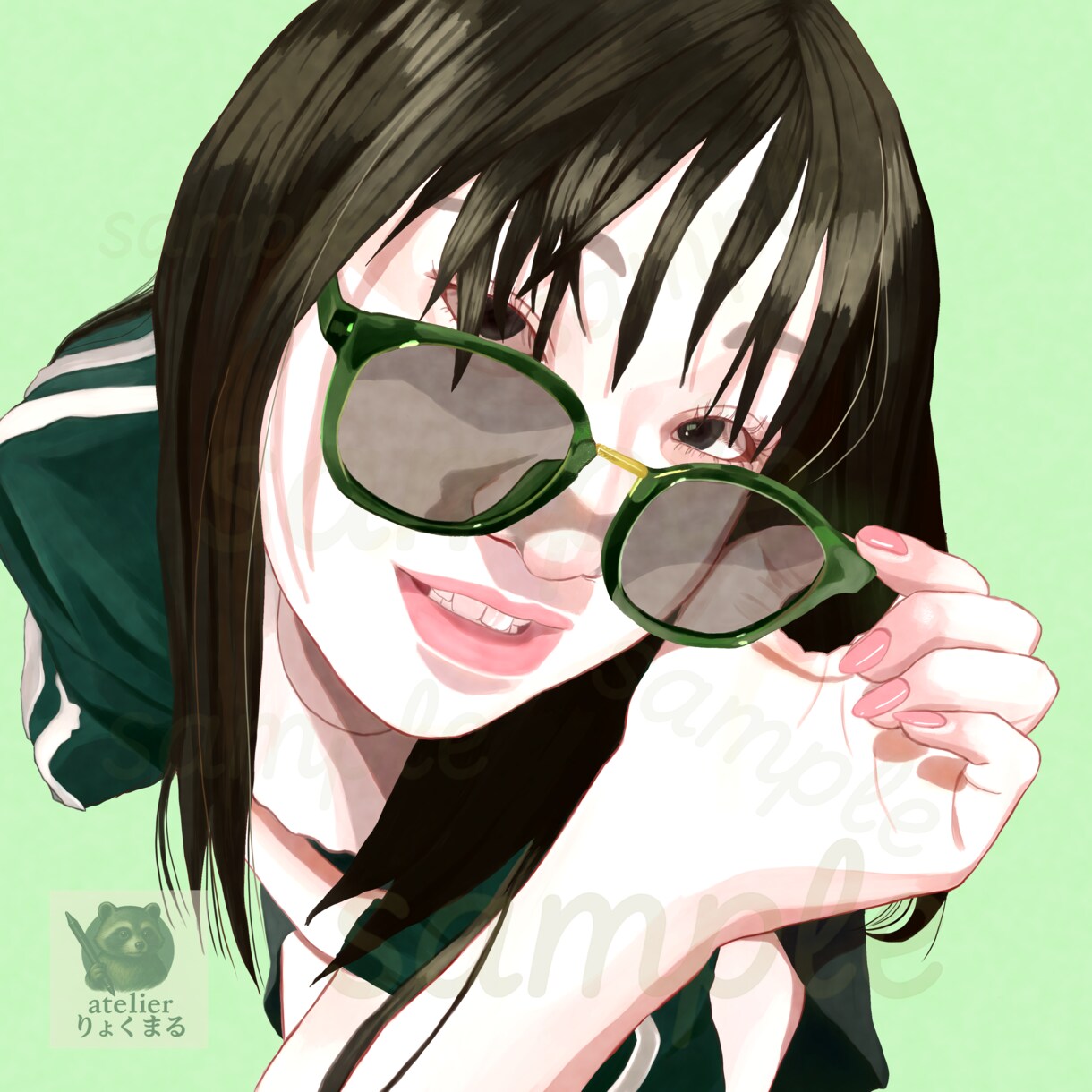 リアルな厚塗り似顔絵でSNSアイコンをお描きします SNSを彩る、あなただけの特別な一枚をお描きします♪ イメージ1