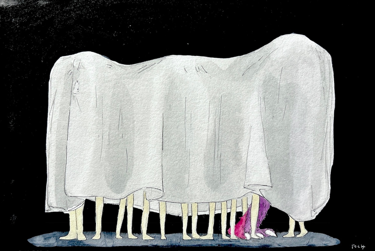 背景少なめ、絵本の1ページのようなイラスト描きます シンプルだけど印象に残る、やさしい水彩イラストを描きます イメージ8