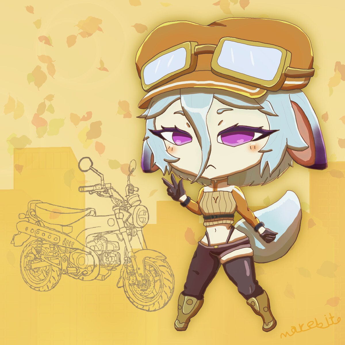 かわいい雰囲気のSDキャラを描きます SDキャラで世界観を表現します イメージ5