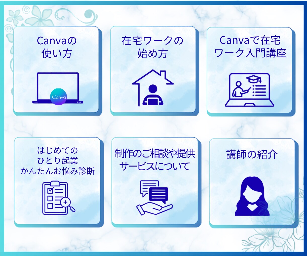 世界観×おしゃれなLINEリッチメニュー作成します タップ率UPを目指すデザインで集客を後押し イメージ6