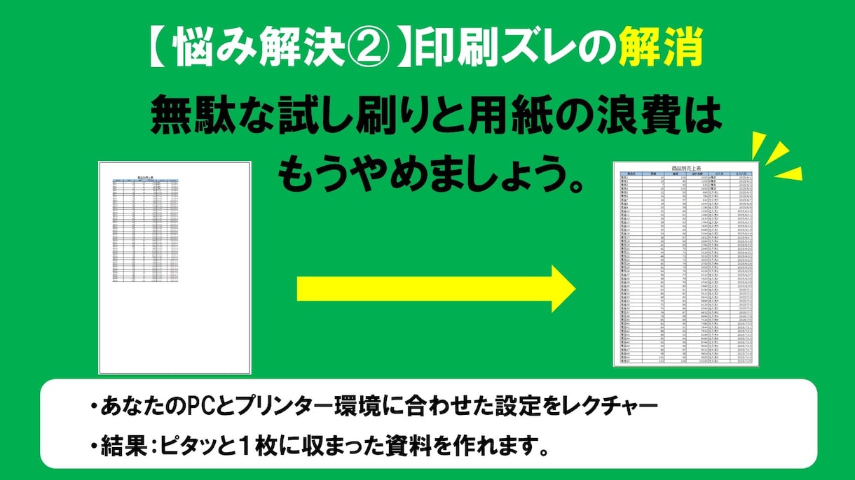Excel初心者の悩みを1ヶ月間相談にのります ファイル診断＆図解PDFで、あなたの「分からない」を解消 イメージ4