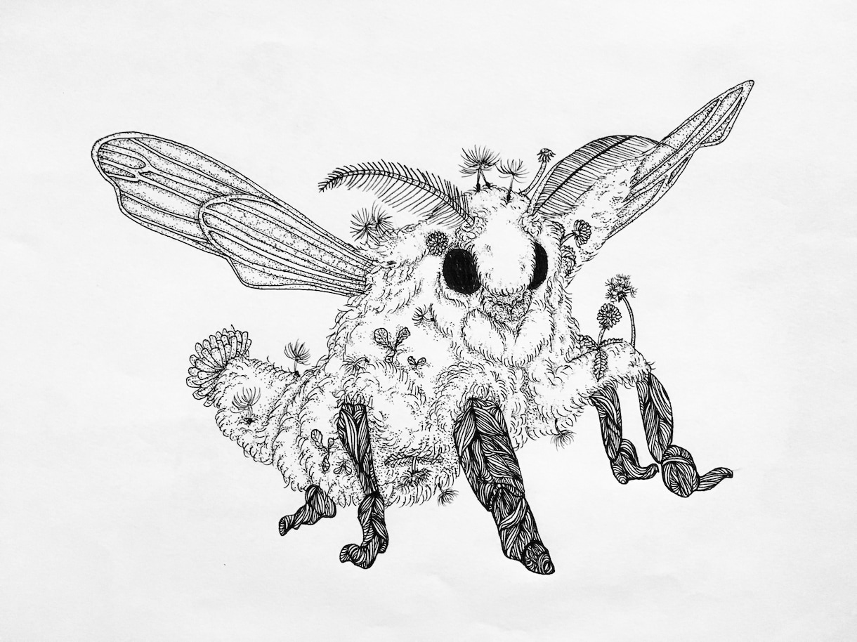 絵本や小説の挿絵を描きます 少しダークでホラーなテイストが得意手描き感を大切にしてます イメージ7