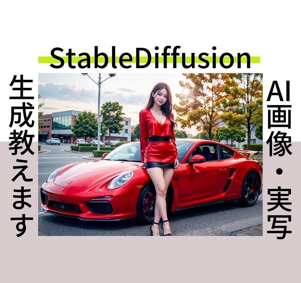 初心者向けのAI画像生成術レッスンします もうイラスト購入しなくていい!自分で作れるカスタマイズ イメージ1