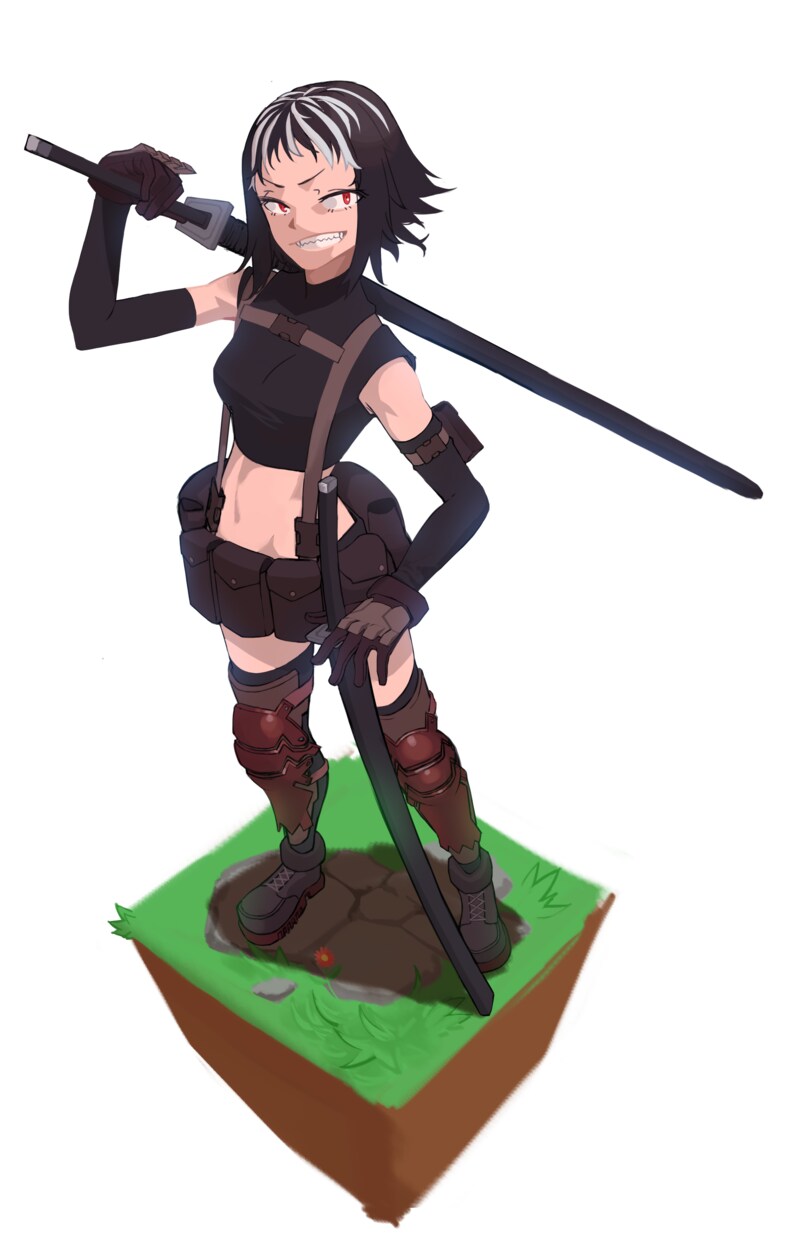 お客様のご注文に沿ったイラストを提供します ゲームの立ち絵やゲーム内イラストが必要な方へ イメージ8