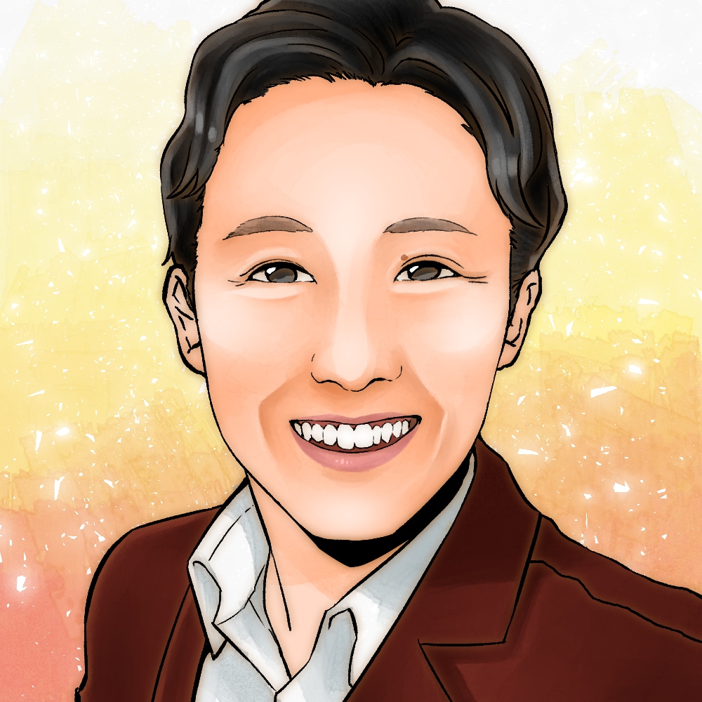 描かれた人に幸福が訪れる似顔絵を描きます 2日以内に納品●幸福プレゼント付き イメージ5