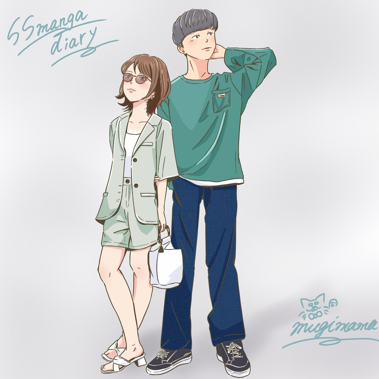 一枚絵やアイコンお描きします ふんわりとした絵やポップなアイコンを描かせていただきます イメージ4