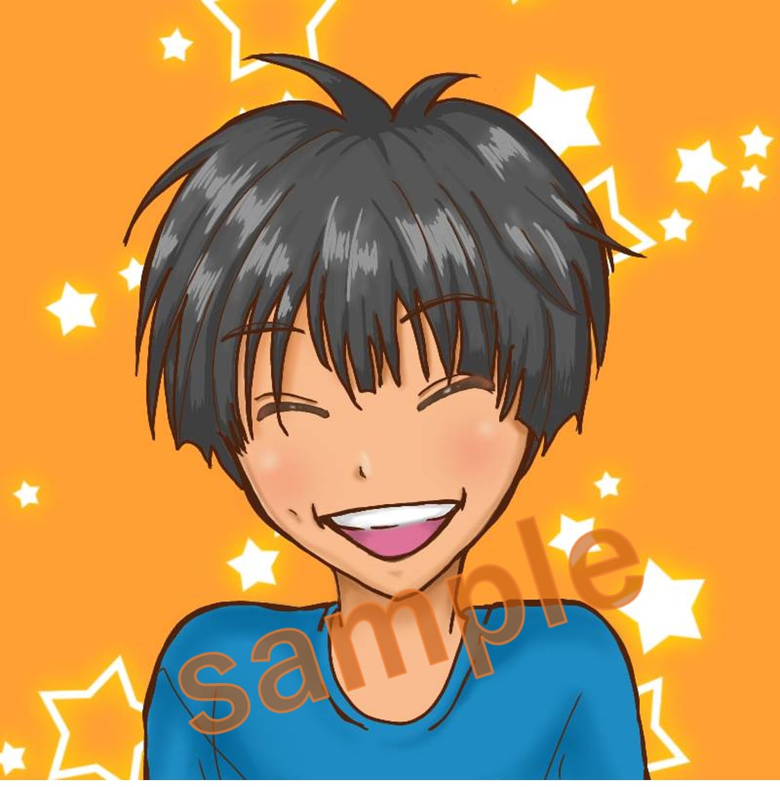 SNS等のアイコンお描きします オリジナルアイコンが欲しい方へ イメージ1