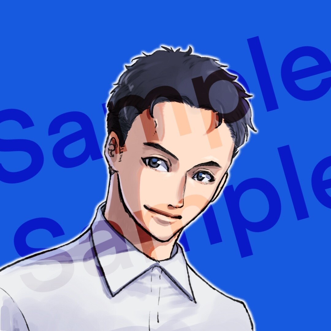 ビジネスに使えるアイコン描きます 商用利用OK!男性におすすめ！お手軽価格で高クオリティ！ イメージ2