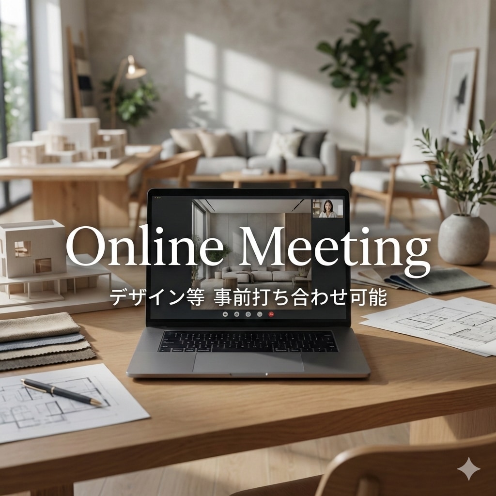 デザイン等事前オンライン打ち合せ致します ご購入前のオンラインでのお打ち合わせ・ご相談専用サービスです イメージ1