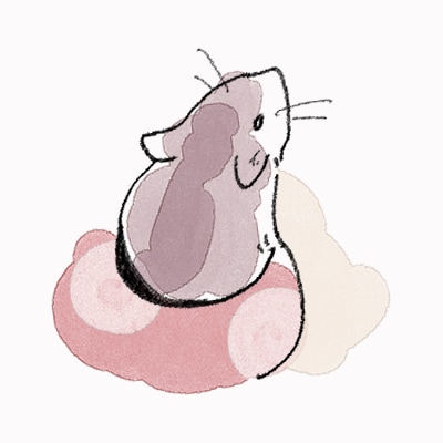 ペットのイラストを描きます 柔らかいタッチ、優しい水彩塗り イメージ1