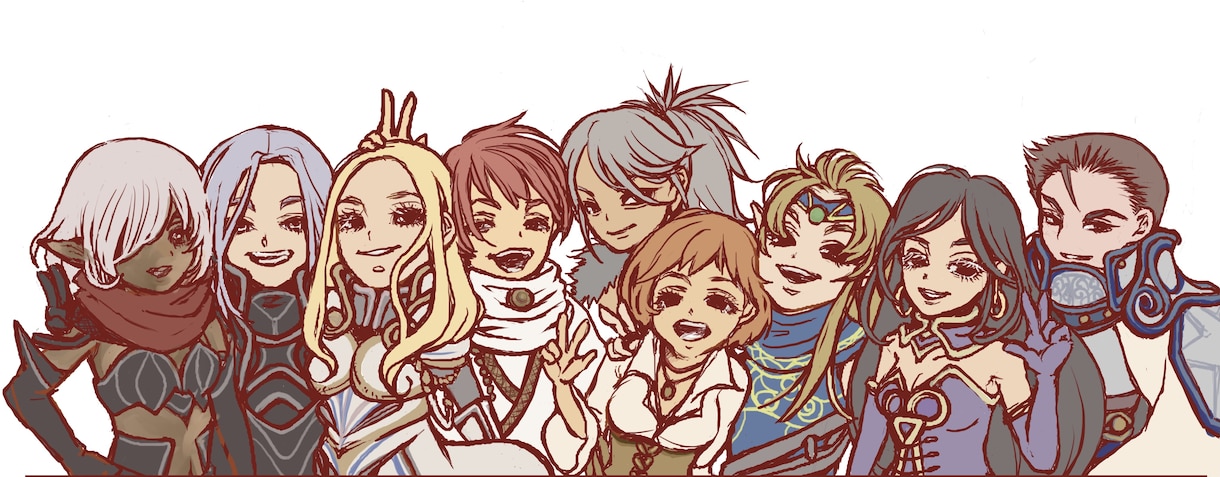 イラスト描きます ゆるふわ系キャラのイラストで、レトロ調、水彩画風が得意です。 イメージ2